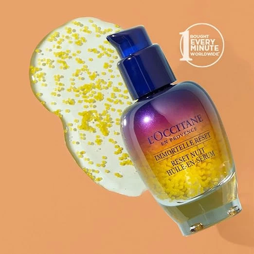 L'Occitane Immortelle Overnight Reset Oil-In-Serum 歐舒丹 蠟菊煥活雙效精華