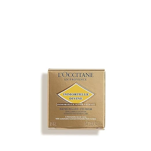 L’OCCITANE Immortelle Divine Eye Balm 0.50 oz 歐舒丹 蠟菊賦活濃萃眼霜