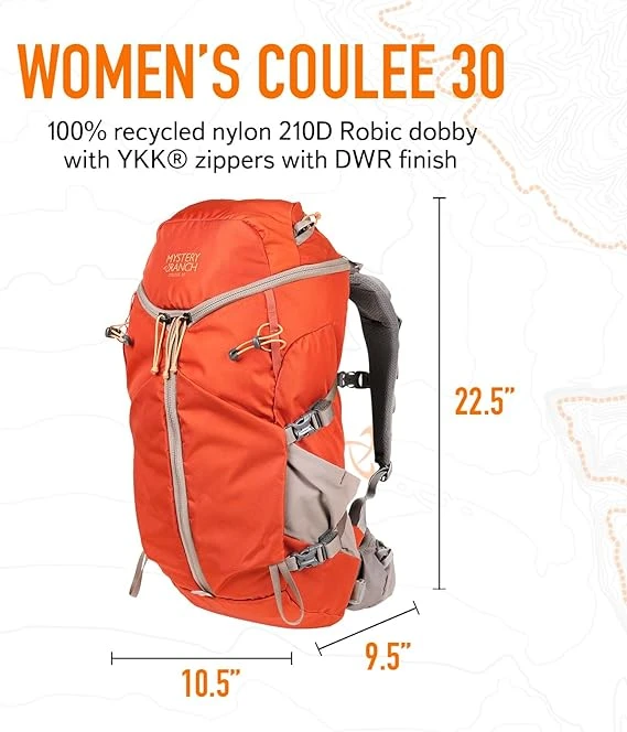 Mystery Ranch Women's Coulee 30 Backpack -Lightweight Hiking Daypack 神秘農場 登山背包