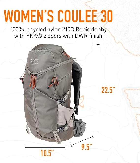 Mystery Ranch Women's Coulee 30 Backpack -Lightweight Hiking Daypack 神秘農場 登山背包