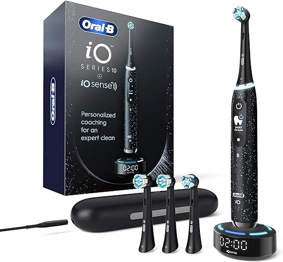 Oral-B iO Series 10 Rechargeable Electric Toothbrush with Pressure Sensor