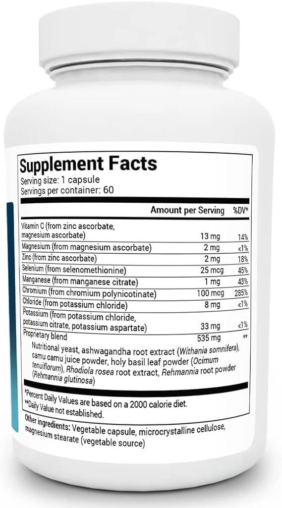 Dr. Berg Adrenal & Cortisol Capsules