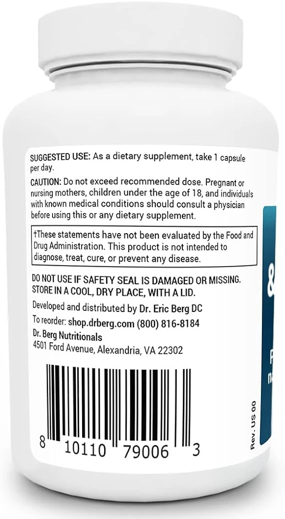 Dr. Berg Adrenal & Cortisol Capsules