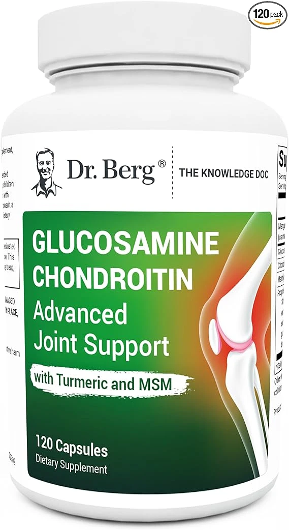 Dr. Berg Glucosamine Chondroitin MSM Turmeric & Boswellia