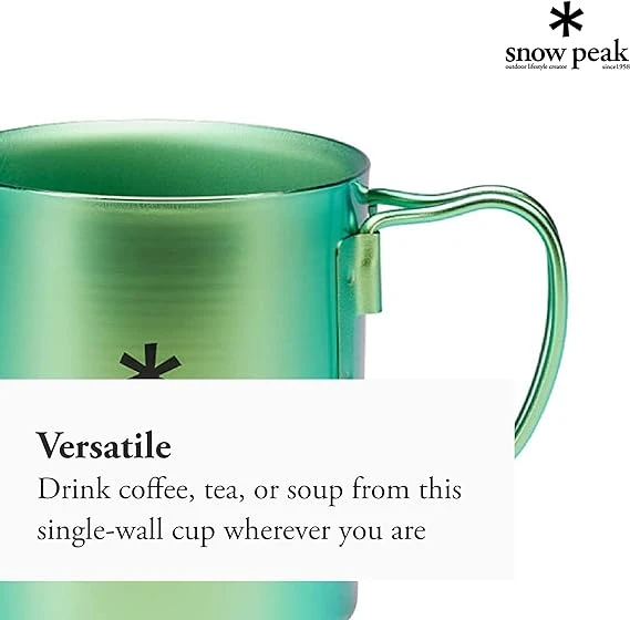 Snow Peak Titanium Single-Wall Cup 鈦杯