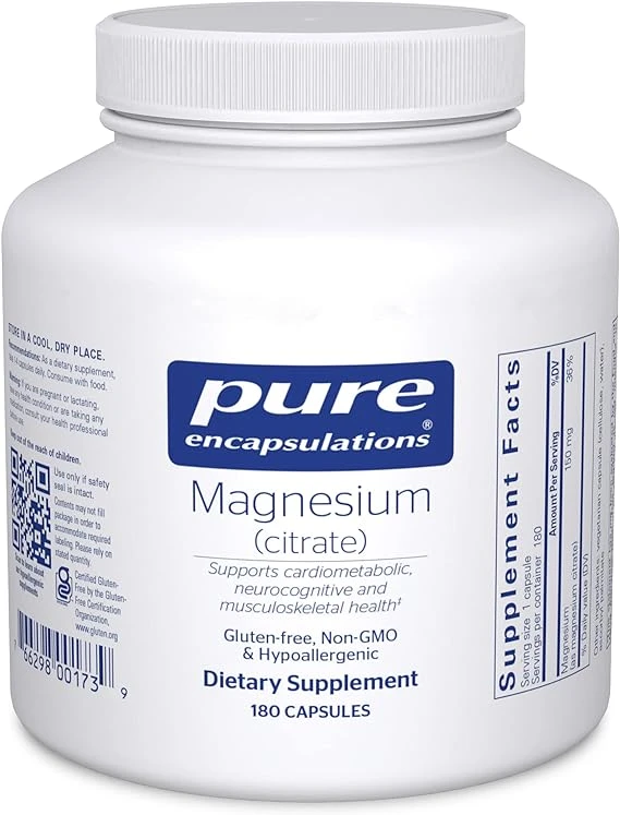 Pure Encapsulations Magnesium (Citrate)