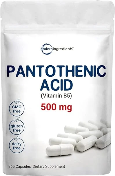 Micro Ingredients Pantothenic Acid Vitamin B5 Supplement