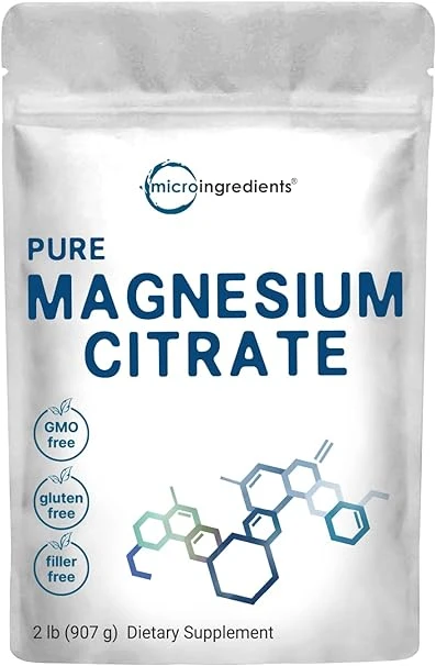 Pure Magnesium Citrate Powder (Citrato de Magnesio en polvo)