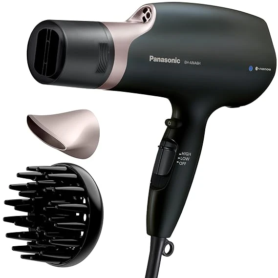 Panasonic Nanoe Salon Hair Dryer with Quick-Dry Oscillating Nozzle