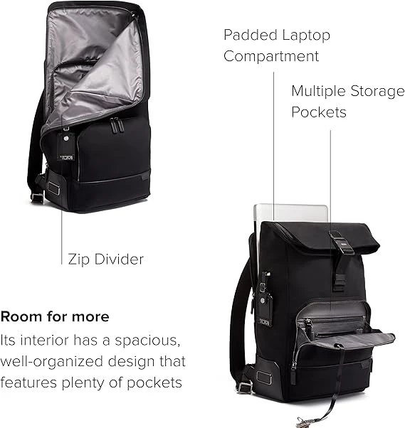 TUMI Harrison Osborn Roll Top Laptop Backpack 後背包