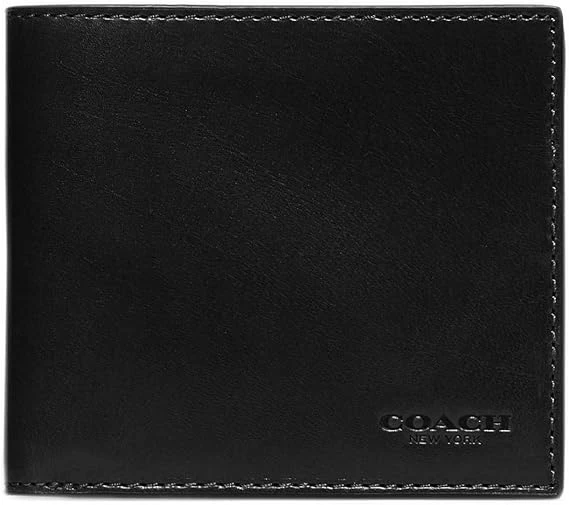 Coach Men’s Boxed Water Buffalo Double Billfold