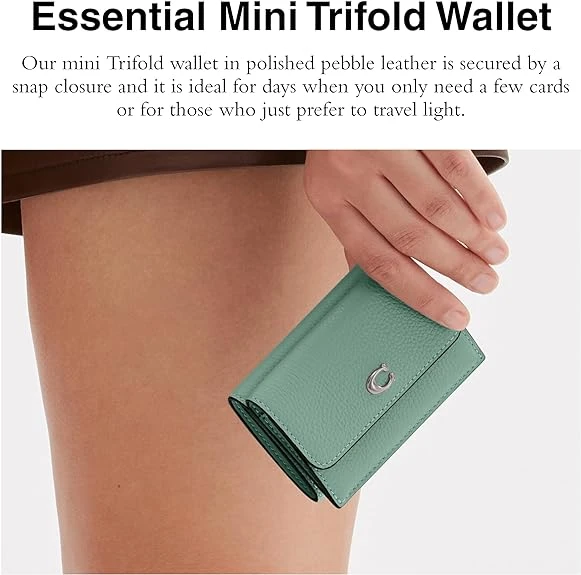 Coach Essential Mini Trifold Wallet
