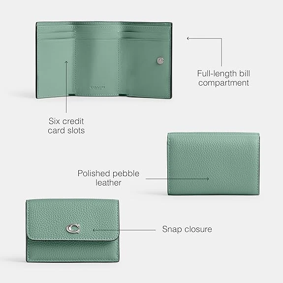 Coach Essential Mini Trifold Wallet