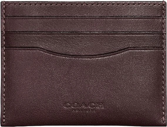 Coach Flat Card Case in Sport Calf