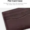 Coach Flat Card Case in Sport Calf