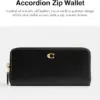 Coach Slim Accordion Zip
