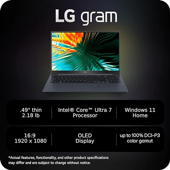 LG gram Superslim 15.6-inch Thin and Lightweight Laptop