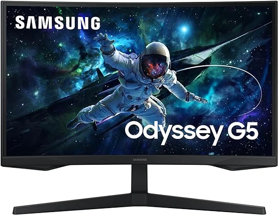 Samsung 32-Inch Odyssey G55C Series QHD 1000R Curved Gaming Monitor 三星 32吋電競曲面螢幕
