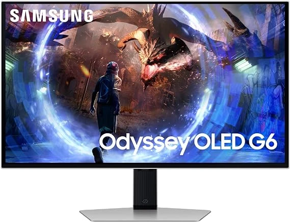 SAMSUNG 27-Inch Odyssey G6 (G60SD) Series OLED Gaming Monitor with QHD 360Hz 0.03ms 三星 27吋電競螢幕