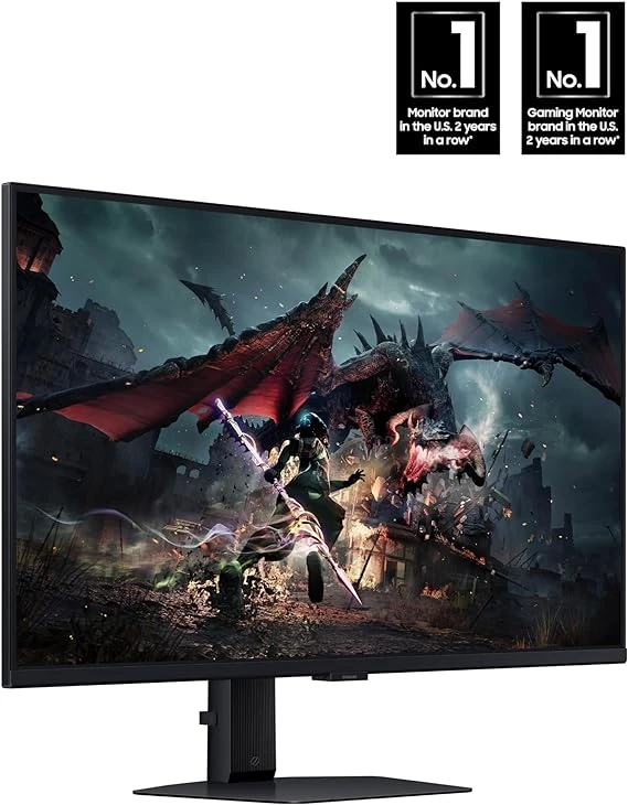 SAMSUNG 32-Inch Odyssey G50D Series QHD Fast IPS Gaming Monitor 三星 32吋電競螢幕