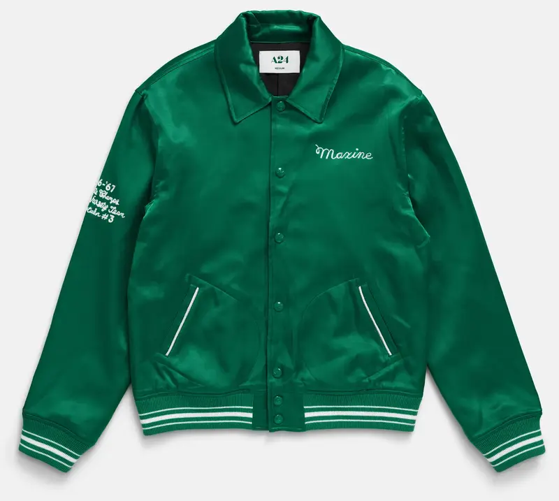 A24 Maxine Minx Varsity Jacket