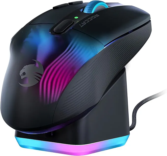 ROCCAT Kone XP Air – Wireless Customizable Ergonomic RGB Gaming Mouse