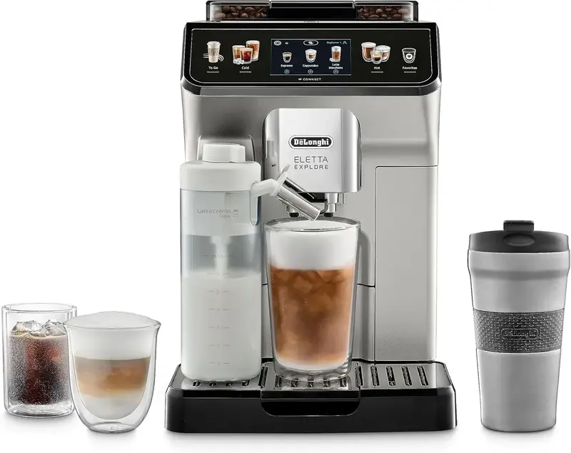 De’Longhi Eletta Explore Espresso Machine with Cold Brew