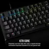 CORSAIR K70 CORE RGB Mechanical Gaming Keyboard with Palmrest