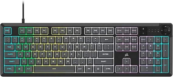 Corsair K55 CORE RGB Membrane Wired Gaming Keyboard