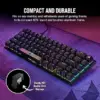 Corsair K65 PRO Mini RGB 65% Optical-Mechanical Wired Gaming Keyboard