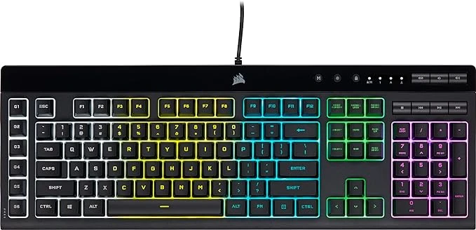 Corsair K55 PRO LITE RGB Wired Membrane Gaming Keyboard