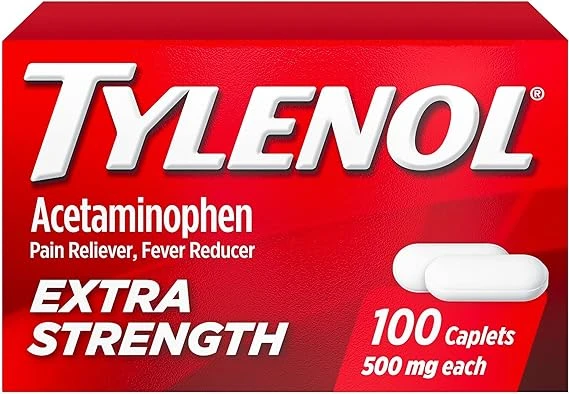 Tylenol Extra Strength Caplets with 500 mg Acetaminophen