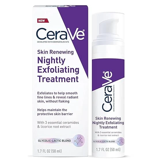 CeraVe Skin Renewing Nightly Exfoliating Treatment 適樂膚 去角質精華液
