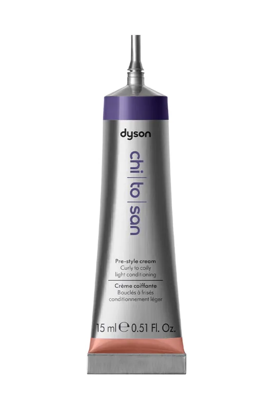 Dyson Chitosan Pre-style cream Curly to coily light conditioning mini