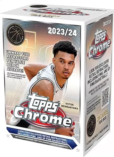 2023-24 Topps Chrome Basketball Sealed Blaster Box 3商品