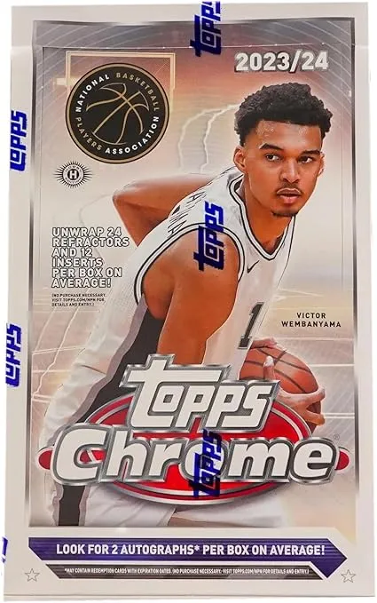 2023/24 Topps Chrome Basketball Hobby Box