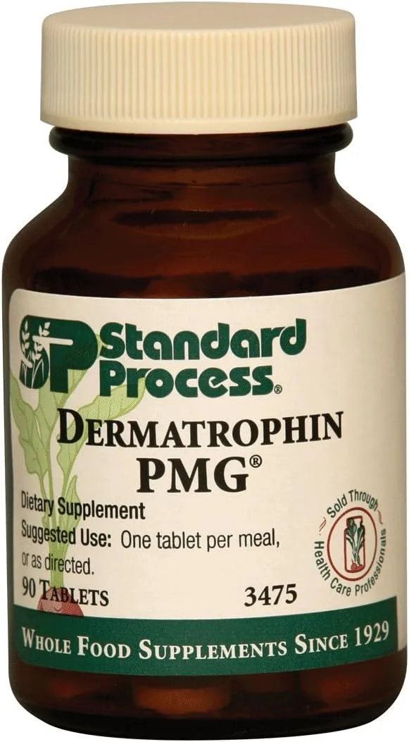 Standard Process Dermatrophin PMG 90 Tablets