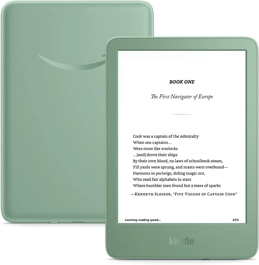 New Amazon Kindle (16 GB) Matcha
