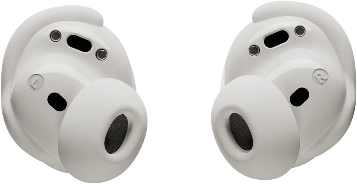 Bose New QuietComfort Wireless Noise Cancelling Earbuds White Smoke