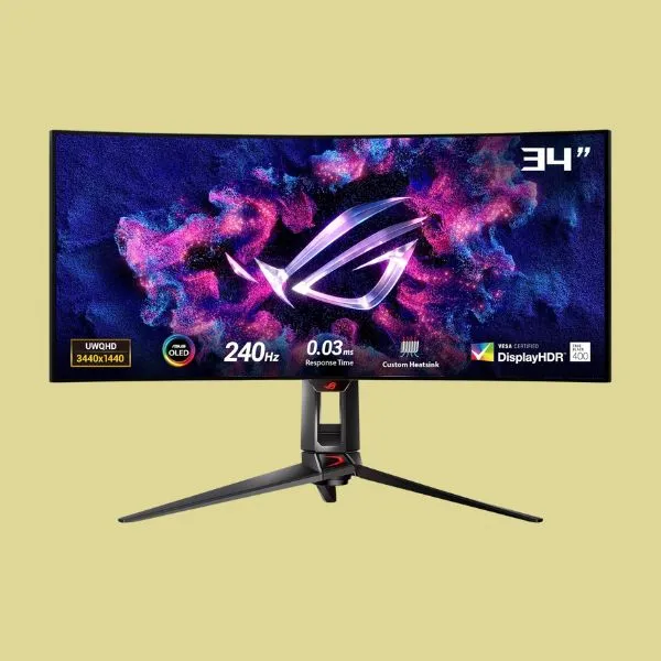 美亞特惠！ASUS ROG Swift 34吋曲面螢幕降價現省 NT00！