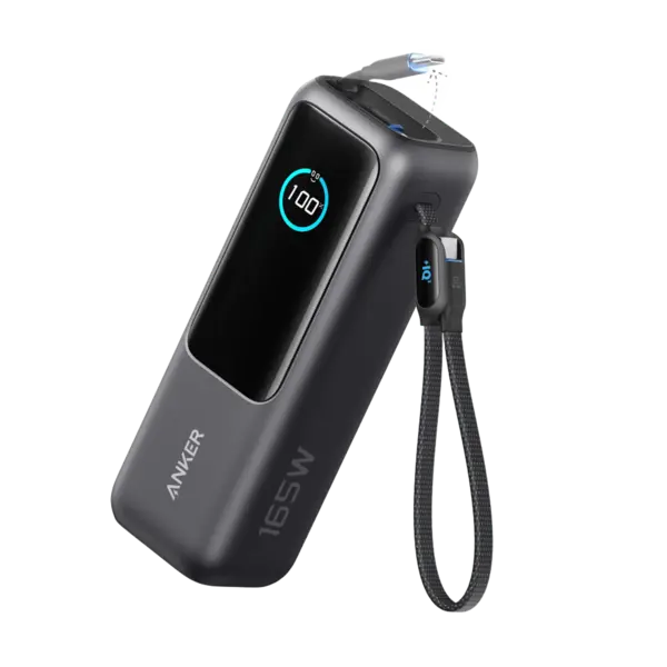 Anker Laptop Power Bank, 25,000mAh Portable Charger with Triple 100W USB-C Ports