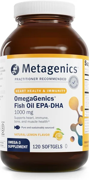 Metagenics OmegaGenics Fish Oil EPA-DHA 1000 – Omega-3 Fish Oil Supplement