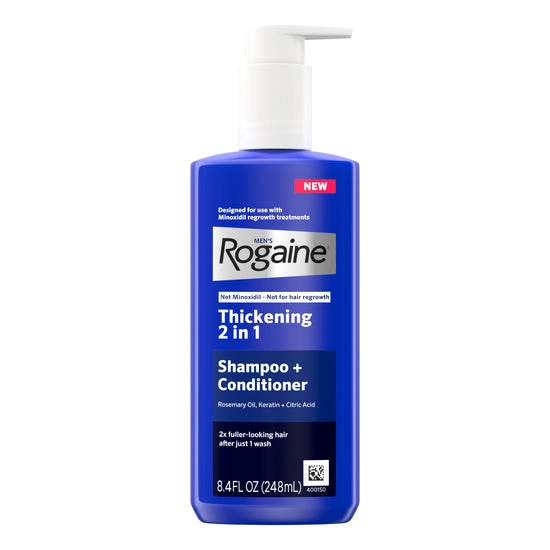 Men’s ROGAINE Hair Thickening 2 in 1 Shampoo + Conditioner 落建2合1洗髮精+護髮素