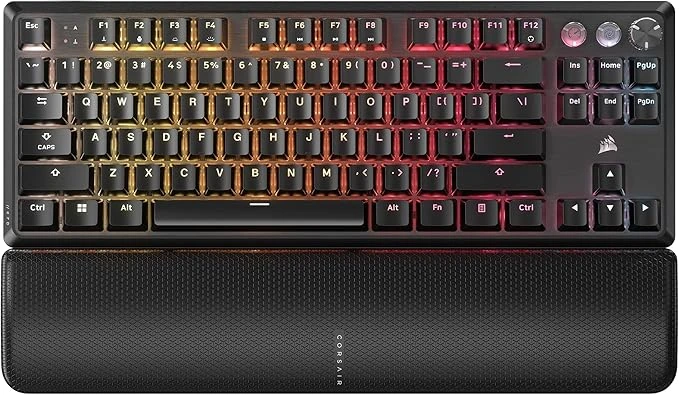 Corsair K70 PRO TKL RGB Tenkeyless Mechanical Wired Gaming Keyboard Black