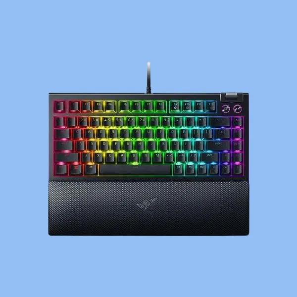 Razer BlackWidow V4 75% 機械鍵盤限時 52 折，可省NT80