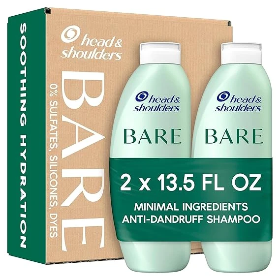Head & Shoulders BARE Dandruff Shampoo Twin Pack