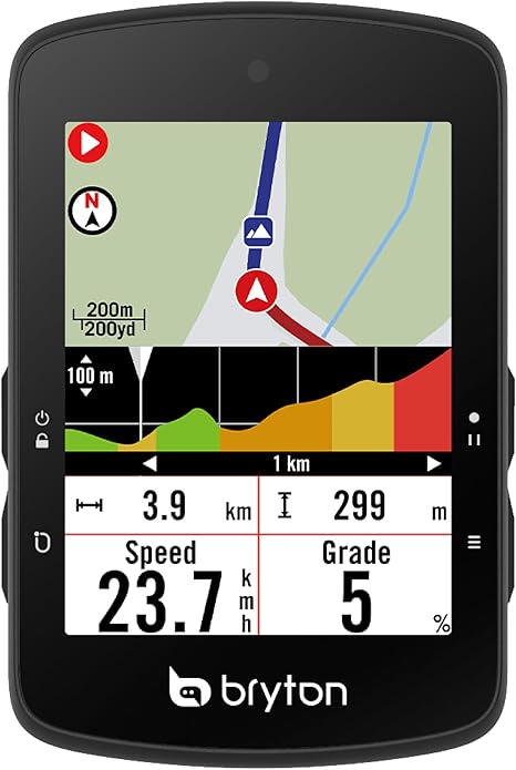 Bryton Rider S510 2.8 Inch Color LCD Touchscreen GPS Bike/Cycling Computer