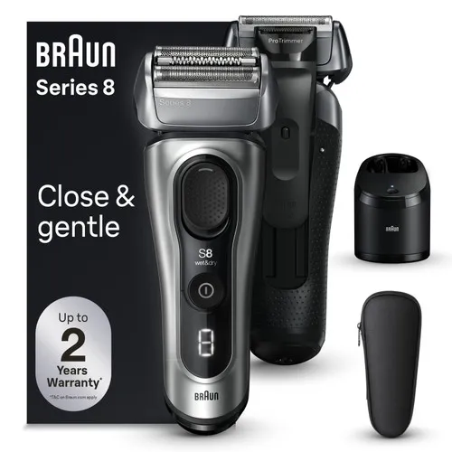 Braun Series 8 Electric Shaver with 5-in-1 SmartCare Center, 8567cc