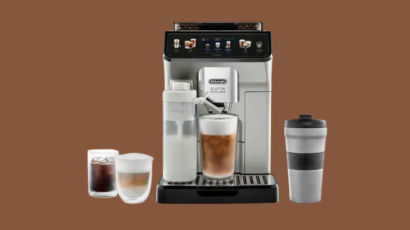 咖啡機推薦｜De’Longhi Eletta Explore 冷泡熱奶一機搞定 1