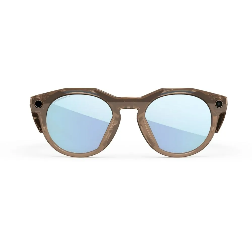 Oakley Meta HSTN, Brown Smoke / Prizm Deep Water Polarized, Standard